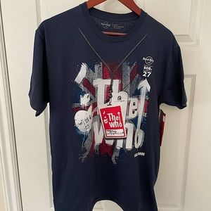 The Who Band T-shirt, Hard Rock Cafe Lake Tahoe NEW W/ TAGS
